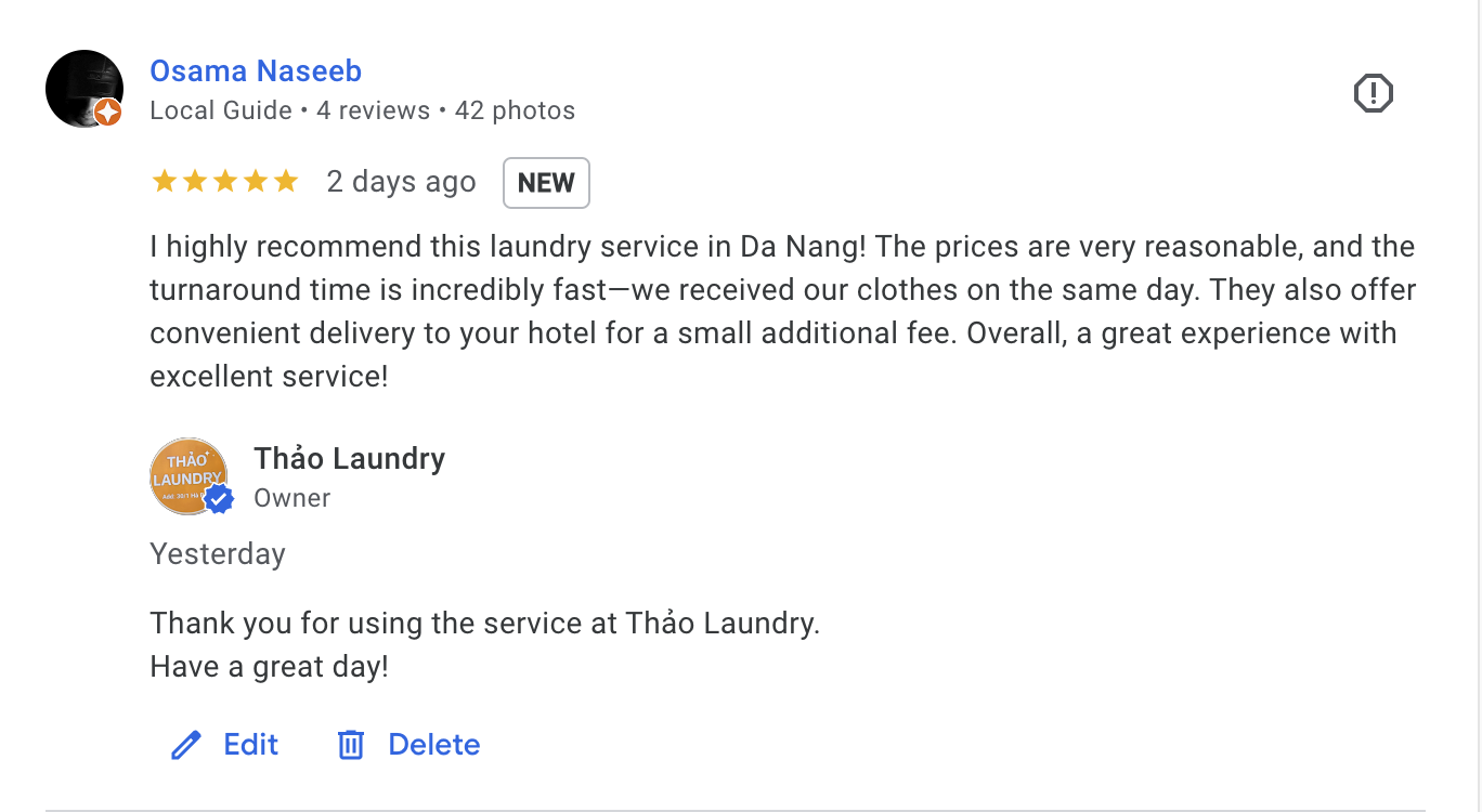 Customer Review 1 